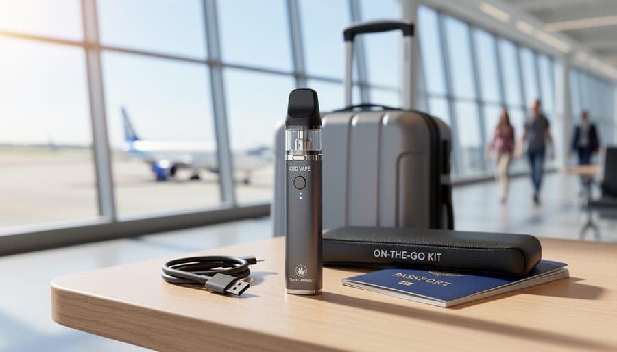 Comparison of different compact CBD vape devices suitable for travel